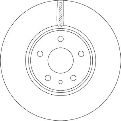 TRW Bremsscheibe DF6811