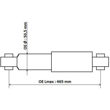 KYB Stoßdämpfer Excel-G 345700