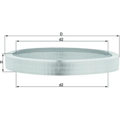 Knecht Luftfilter LX 61