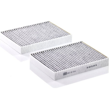 MANN-FILTER CUK 23 014-2 Innenraumfilter, Aktivkohlefilter MANN-FILTER CUK 23 014-2 Innenraumfilter, Aktivkohlefilter