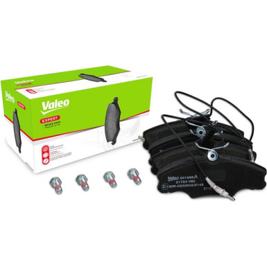Valeo Bremsbelagsatz, Scheibenbremse EXPERT 301068A Valeo Bremsbelagsatz, Scheibenbremse EXPERT 301068A