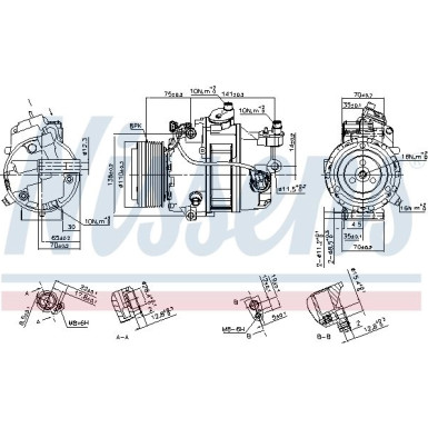 Kompressor, Klimaanlage 890303 Kompressor, Klimaanlage 890303
