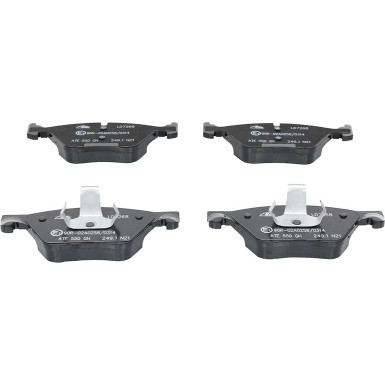ATE Ceramic 13.0470-7268.2 Bremsbeläge für BMW 5er für Verschleißwarnanzeiger vorbereitet, exkl. Verschleißwarnkontakt ATE Ceramic 13.0470-7268.2 Bremsbeläge für BMW 5er für Verschleißwarnanzeiger vorbereitet, exkl. Verschleißwarnkontakt