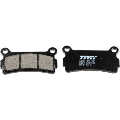 TRW Bremsbelagsatz, Scheibenbremse Organic Allround MCB613