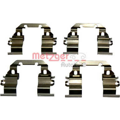Metzger Zubehörsatz, Scheibenbremsbelag 109-1782