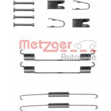 Metzger Zubehörsatz, Bremsbacken 105-0781