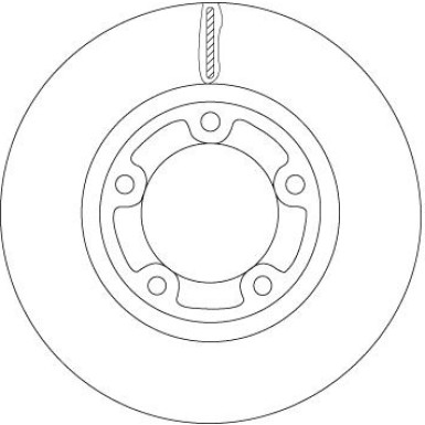 TRW Bremsscheibe DF6712