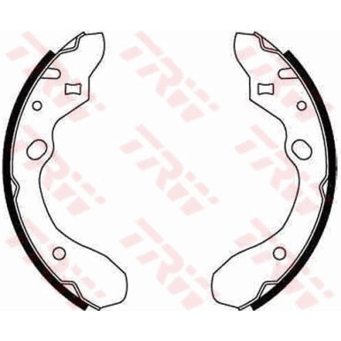 Bremsbackensatz GS8582 Bremsbackensatz GS8582