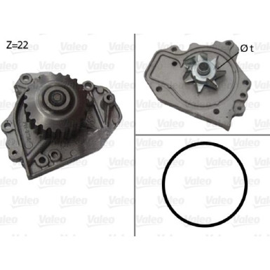 Valeo Wasserpumpe 506680