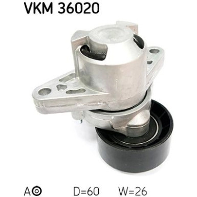 Spannrolle, Keilrippenriemen VKM 36020