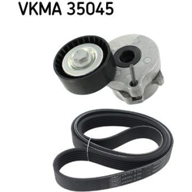 SKF Keilrippenriemensatz VKMA 35045