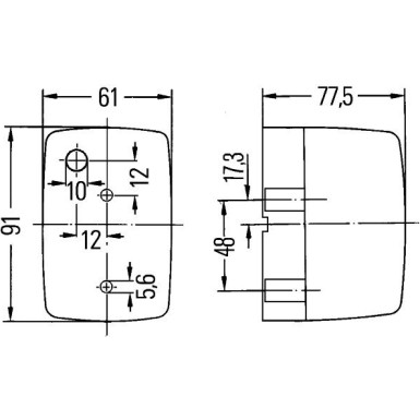 Hella Zusatzblinkleuchte 2BM 002 652-051