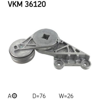Spannrolle, Keilrippenriemen VKM 36120
