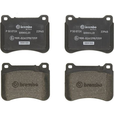 Bremsbelagsatz, Scheibenbremse P 50 073X