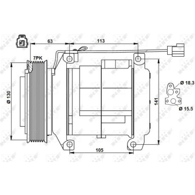 Kompressor, Klimaanlage 32881 Kompressor, Klimaanlage 32881