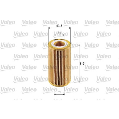 Valeo Ölfilter 586524