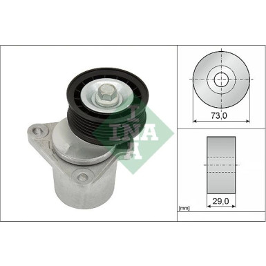 INA Spannarm, Keilrippenriemen 534 0128 20