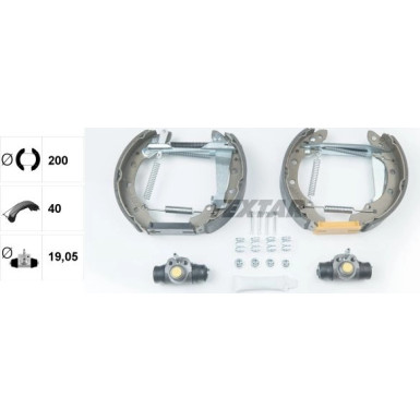 Textar Bremsbackensatz Shoe Kit Pro 84018301 Textar Bremsbackensatz Shoe Kit Pro 84018301