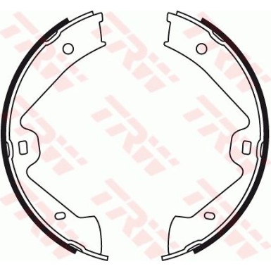 Bremsbackensatz, Feststellbremse GS8776 Bremsbackensatz, Feststellbremse GS8776