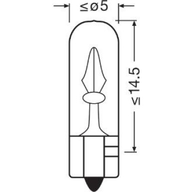 Osram Glühlampe, Innenraumleuchte ORIGINAL 2721