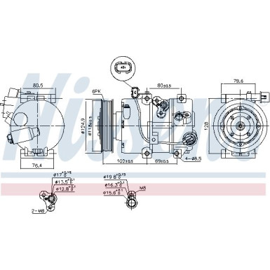 Kompressor, Klimaanlage 890644 Kompressor, Klimaanlage 890644