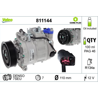 Kompressor, Klimaanlage 811144 Kompressor, Klimaanlage 811144