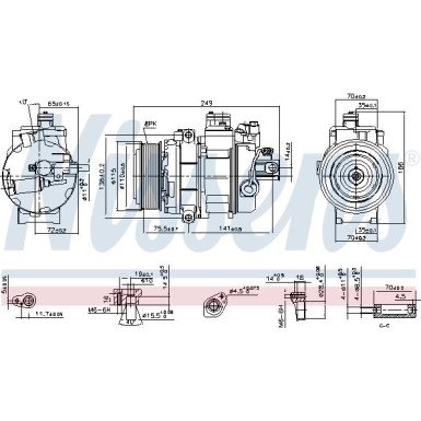 Kompressor, Klimaanlage 890359 Kompressor, Klimaanlage 890359