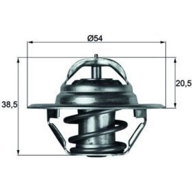 Thermostat, Kühlmittel TX 3 79D Thermostat, Kühlmittel TX 3 79D