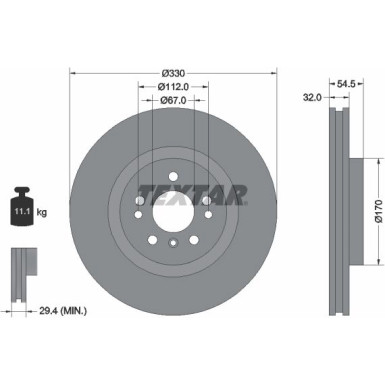 Bremsscheibe 92260405 Bremsscheibe 92260405