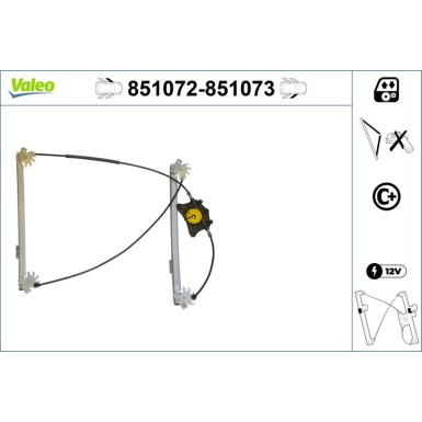 Valeo Fensterheber 851072