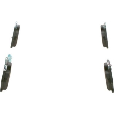 BOSCH Bremsbelagsatz, Scheibenbremse 0 986 494 274