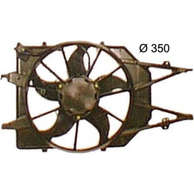 Mahle Lüfter, Motorkühlung BEHR CFF 385 000S