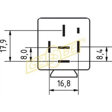 GEBE Relais, Arbeitsstrom 9 9163 1