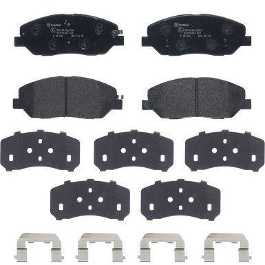 Brembo Bremsbelagsatz, Scheibenbremse PRIME LINE P 30 036