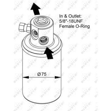 NRF Trockner, Klimaanlage EASY FIT 33231