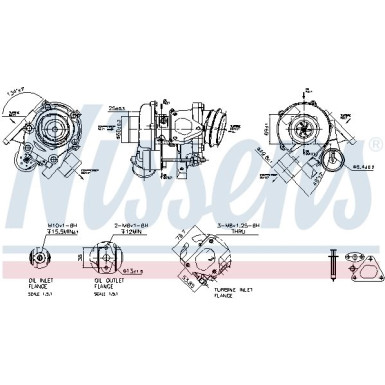 Nissens Turbolader 93059
