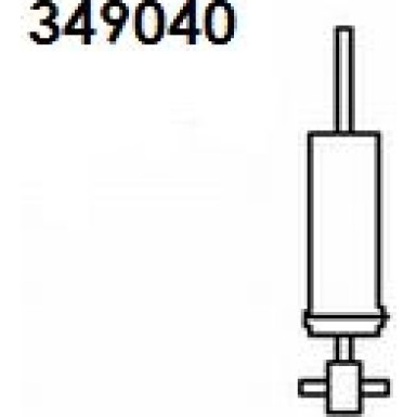 Stoßdämpfer 349040 Stoßdämpfer 349040