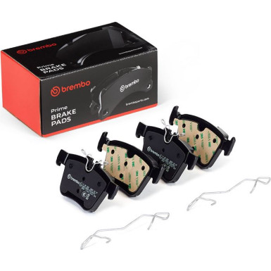 Brembo Bremsbelagsatz, Scheibenbremse PRIME LINE P 86 029 Brembo Bremsbelagsatz, Scheibenbremse PRIME LINE P 86 029