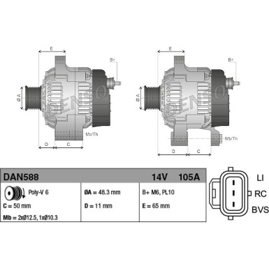 Generator DAN588 Generator DAN588