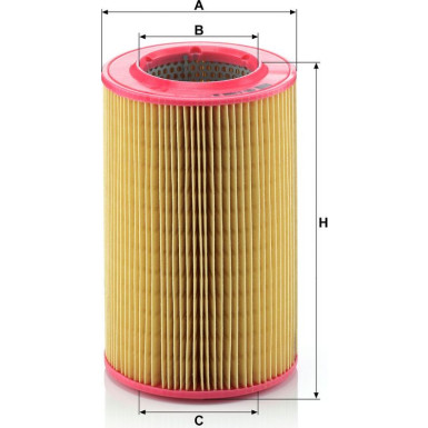 MANN-FILTER C 1596 Luftfilter