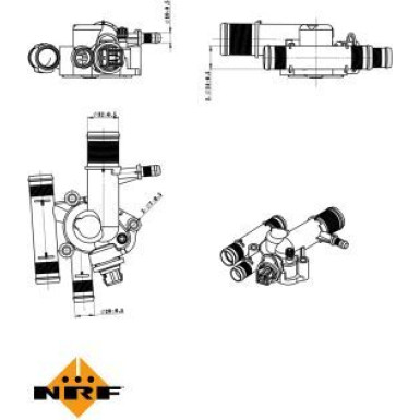 Thermostat, Kühlmittel 725059 Thermostat, Kühlmittel 725059
