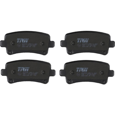 TRW Bremsbelagsatz, Scheibenbremse COTEC GDB1784 TRW Bremsbelagsatz, Scheibenbremse COTEC GDB1784