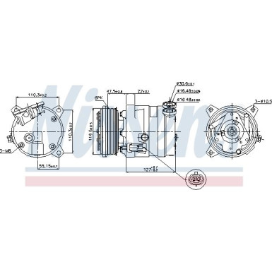 Kompressor, Klimaanlage 89257 Kompressor, Klimaanlage 89257