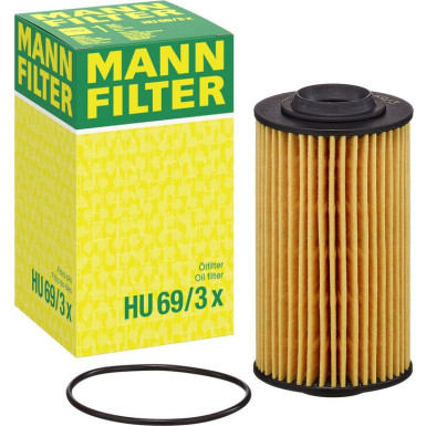 Mann-Filter Ölfilter HU 69/3 X Mann-Filter Ölfilter HU 69/3 X