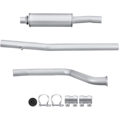 Hella Mittelschalldämpfer Easy2Fit – PARTNERED with Faurecia 8LC 366 025-021