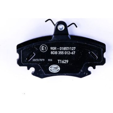 Hella Pagid Bremsbelagsatz, Scheibenbremse 8DB 355 012-671 Hella Pagid Bremsbelagsatz, Scheibenbremse 8DB 355 012-671