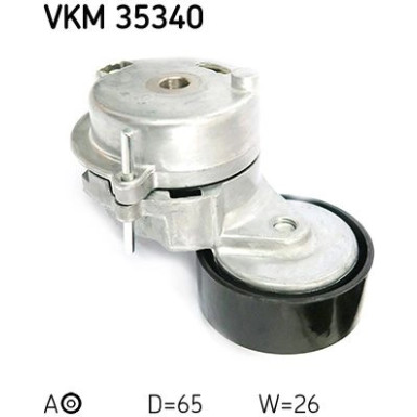 SKF Spannrolle, Keilrippenriemen VKM 35340