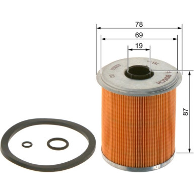 Kraftstofffilter F 026 402 521 Kraftstofffilter F 026 402 521