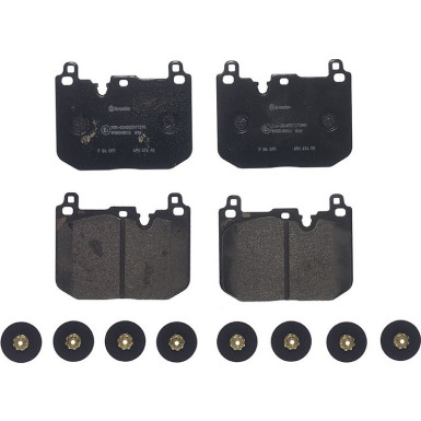 Brembo Bremsbelagsatz, Scheibenbremse PRIME LINE P 06 097