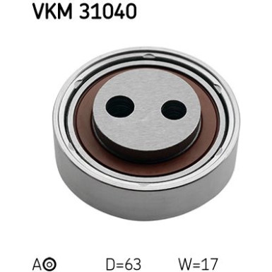 Spannrolle, Keilrippenriemen VKM 31040 Spannrolle, Keilrippenriemen VKM 31040